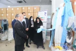بازدید دکتر صالحی عمران از کارگاه های تولید ماسک دانشکده فنی و حر فه ای دکتر شریعتی با حضور واحد مرکزی خبر 3