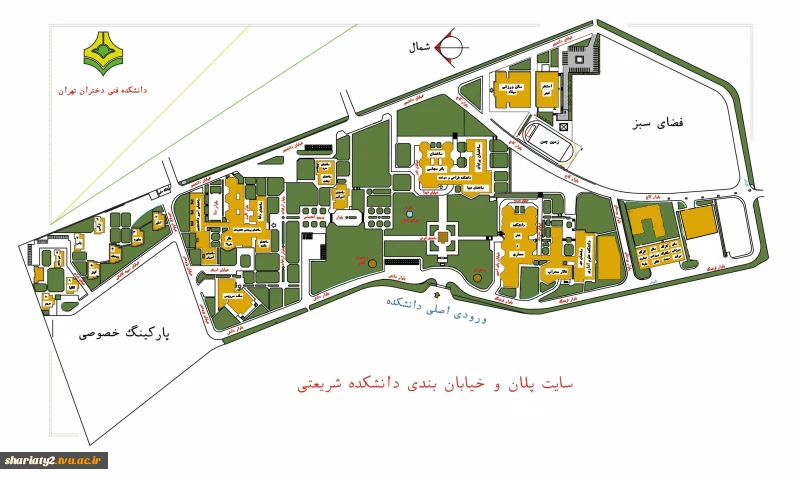 نقشه دانشکده 2