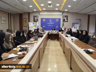 اولین نشست دفتر هم‌اندیشی نهاد نمایندگی مقام معظم رهبری با حضور اعضای هیات رئیسه دانشکده دکتر شریعتی با اساتید جدیدالاستخدام 5