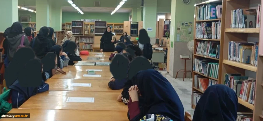 بازدید دانش آموزان مدارس متوسطه اول منطقه 2 تهران درقالب تور یک روزه از امکانات و فضای آموزشی دانشکده 5