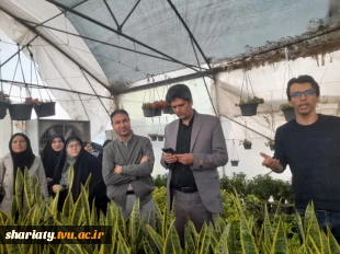 بازید انجمن علمی گروه کشاورزی دانشکده دخترانه دکتر شریعتی از موسسه آمورش عالی امام خمینی (ره) کرج 5