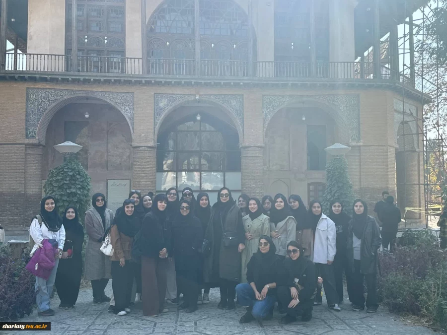 بازدید و سفر علمی یک‌روزه  انجمن علمی معماری به شهر تاریخی قزوین 6