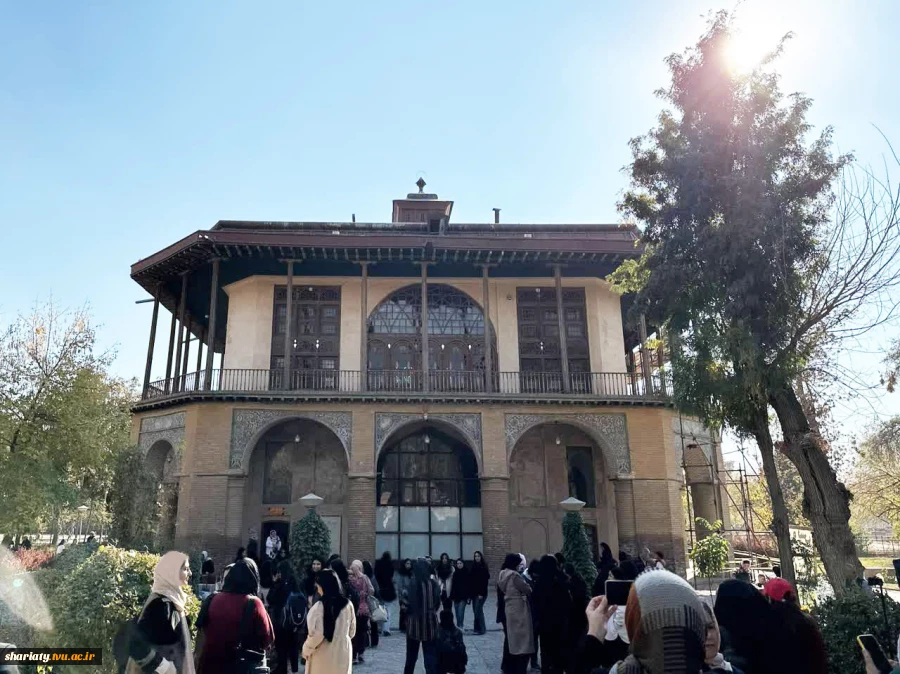 بازدید و سفر علمی یک‌روزه  انجمن علمی معماری به شهر تاریخی قزوین 7