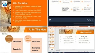 وبینار هوش مصنوعی در مقاله‌نویسی و پژوهش‌های پایان‌نامه‌ای به مناسبت هفته پژوهش برگزارشد 3