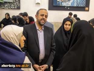 بازدید دستیار سیاسی رسانه‌ای دکتر قالیباف رئیس مجلس شورای اسلامی از  نمایشگاه سمینار کافه علم 2