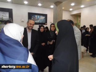 بازدید دستیار سیاسی رسانه‌ای دکتر قالیباف رئیس مجلس شورای اسلامی از  نمایشگاه سمینار کافه علم 10