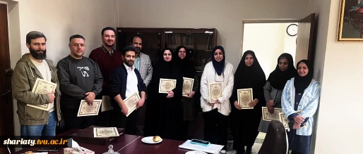 تقدیر از پرسنل معاونت پژوهش دانشکده با حضور معاون اداری مالی دانشکده شریعتی
