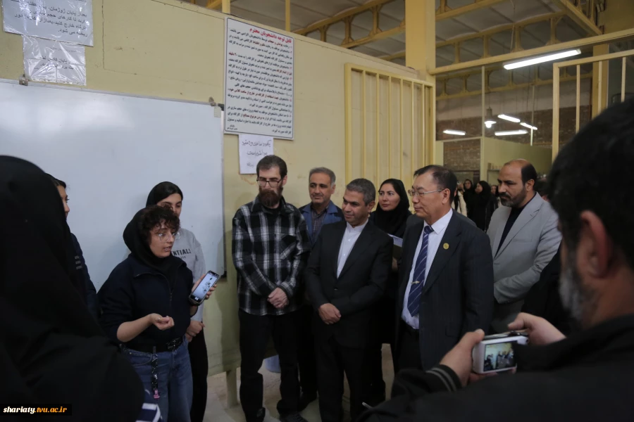 بازدید رئیس کارگروه توسعه مهارت، فناوری‌های کاربردی و نوآوری بریکس از دانشکده ملی‌مهارت دختران دکتر شریعتی 6