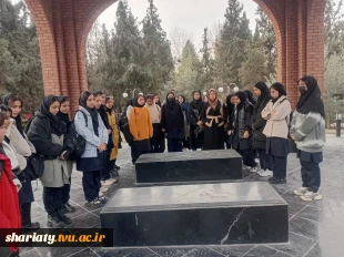 بازدید دانش آموزان هنرستان فنی حرفه ای از دانشکده در هفته پژوهش 5