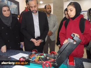 برگزاری نمایشگاه دستاورد های دانشجویی و بازدید دستیار سیاسی رئیس مجلس 7