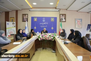 جلسه اعضای هیأت علمی و مدیران گروه‌های آموزشی با حضور دکتر موسویان مدیرکل امور مدرسان و اعضای هیأت علمی دانشگاه ملی مهارت 5