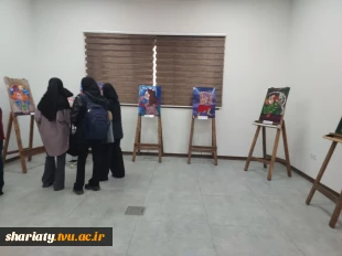 برگزاری نمایشگاه آثار دانشجویان گروه هنر با عنوان آن دیگر 5