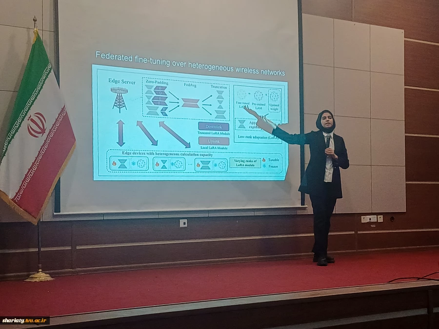 سمینار ارائه و تشریح مقاله پژوهشی از گروه کامپیوتر در هفته پژوهش 4