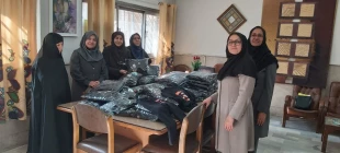 اهدای ۶۴ دست لباس بچه‌گانه از سوی دانشکده دکتر شریعتی به مؤسسه خیریه 2