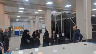 بازدیدی پژوهشی با رویکرد عملیاتی اساتیدهیات علمی دانشکده از پژوهشگاه نیرو 5