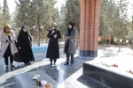 برگزاری آئین غبارروبی و عطرافشانی مزار شهدای خوشنام دانشکده همزمان با فرارسیدن ایام الله دهه فجر 3