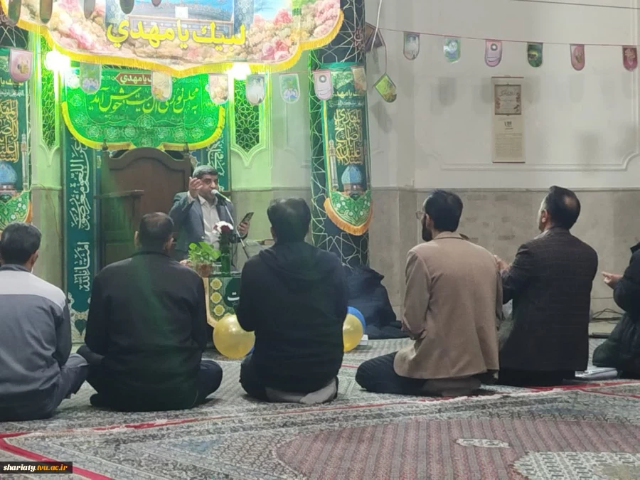 برگزاری جشن میلاد امام زمان (عج) همزمان با ایام‌الله دهه فجر در دانشکده دکتر شریعتی 3