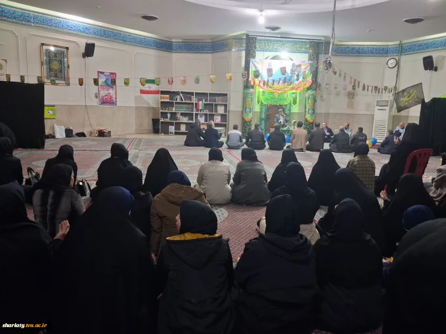 برگزاری جشن میلاد امام زمان (عج) همزمان با ایام‌الله دهه فجر در دانشکده دکتر شریعتی 6