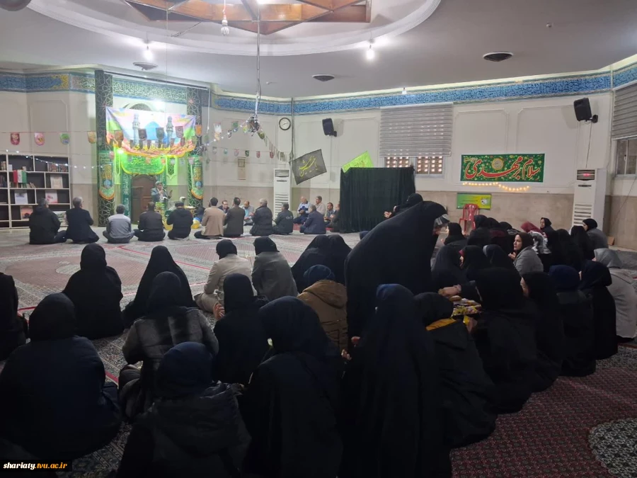 برگزاری جشن میلاد امام زمان (عج) همزمان با ایام‌الله دهه فجر در دانشکده دکتر شریعتی 9