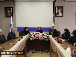 برگزاری جلسه مشترک مسئولین دانشکده با خادم‌یاران رضوی در راستای فراهم شدن بستری برای خدمت در پرتو نور رضوی 3