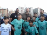 حضور دکتر آقا محمدی عضو مجمع تشخیص مصلحت نظام و مدیر گروه اقتصادی دفتر رهبر معظم انقلاب اسلامی در دانشکده شریعتی همزمان با اختتامیه مسابقات استعدادیابی فوتبال محلات کشور 4