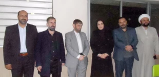 حضور دکتر آقا محمدی عضو مجمع تشخیص مصلحت نظام و مدیر گروه اقتصادی دفتر رهبر معظم انقلاب اسلامی در دانشکده شریعتی همزمان با اختتامیه مسابقات استعدادیابی فوتبال محلات کشور 8