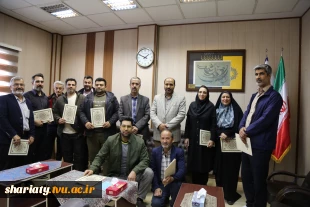 تقدیر از همکاران حوزه فنی و تاسیسات دانشگاه به مناسبت روز مهندس 4