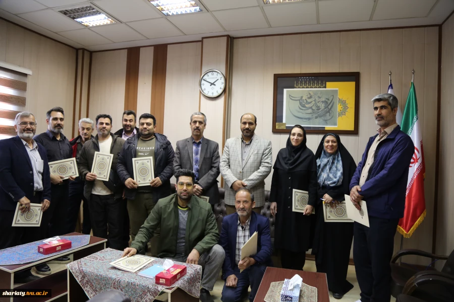 تقدیر از همکاران حوزه فنی و تاسیسات دانشگاه به مناسبت روز مهندس 4