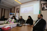 ارائه مطالبات کارکنان توسط خانم ضحاکی نماینده دانشکده شریعتی  2