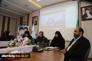 ارائه مطالبات کارکنان توسط خانم ضحاکی نماینده دانشکده شریعتی  2