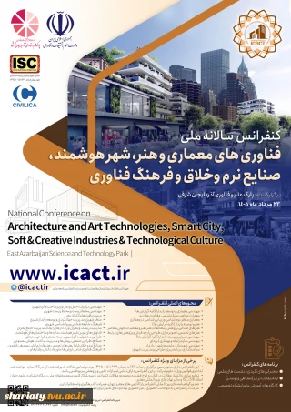 کنفرانس سالانه فناوری های معماری و هنر، شهر هوشمند، صنایع نرم وخلاق و فرهنگ فناوری، نمایه ISC