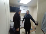 بازدید رییس و معاون اداری، مالی و مدیریت منابع دانشکده از خوابگاه‌های جدیدالاحداث و خیرساز  4