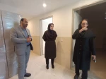 بازدید رییس و معاون اداری، مالی و مدیریت منابع دانشکده از خوابگاه‌های جدیدالاحداث و خیرساز  5