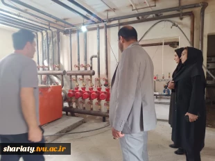 بازدید رییس و معاون اداری، مالی و مدیریت منابع دانشکده از خوابگاه‌های جدیدالاحداث و خیرساز  7