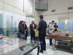 بازدید رییس و معاون اداری، مالی و مدیریت منابع دانشکده دکتر شریعتی از موکب بسیج دانشجویی و کارگاه شیشه بری اردوی جهادی دانشگاه ملی‌مهارت 3