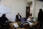 بازدید ریاست و معاونت اداری-مالی دانشکده از مرکز مشاوره و روانشناسی؛ 2