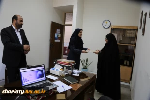 بازدید ریاست و معاونت اداری-مالی دانشکده از مرکز مشاوره و روانشناسی؛ 3