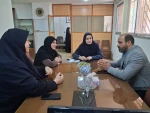 بازدید مدیریت دانشکده از حوزه معاونت آموزشی و دیدار با کارکنان حوزه آموزش 2