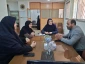 بازدید مدیریت دانشکده از حوزه معاونت آموزشی و دیدار با کارکنان حوزه آموزش