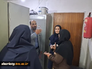 بازدید مدیریت دانشکده از حوزه معاونت آموزشی و دیدار با کارکنان حوزه آموزش 3