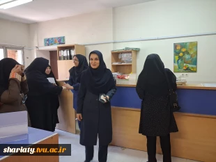 بازدید مدیریت دانشکده از حوزه معاونت آموزشی و دیدار با کارکنان حوزه آموزش 5
