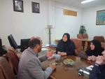 بازدید مدیریت دانشکده از حوزه معاونت آموزشی و دیدار با کارکنان حوزه آموزش 6