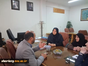 بازدید مدیریت دانشکده از حوزه معاونت آموزشی و دیدار با کارکنان حوزه آموزش 6