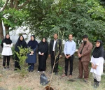 کاشت نهال یادبود شهدای دانشگاهی جنگ رمضان در دانشکده شریعتی به مناسبت هفته سرآمدی آموزشی و گرامیداشت مقام استاد 5