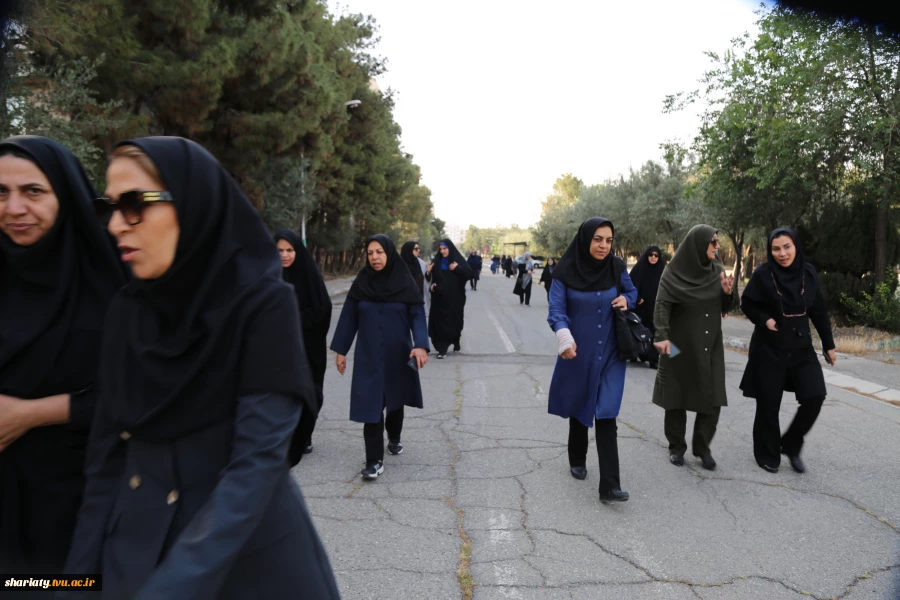 همگام با هفته ملی سلامت؛ پیاده‌روی صبحگاهی پرنشاط در دانشکده 6