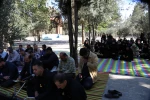 برگزاری مراسم معنوی زیارت عاشورا در جوار مرقد مطهر شهدای خوشنام دانشکده 2