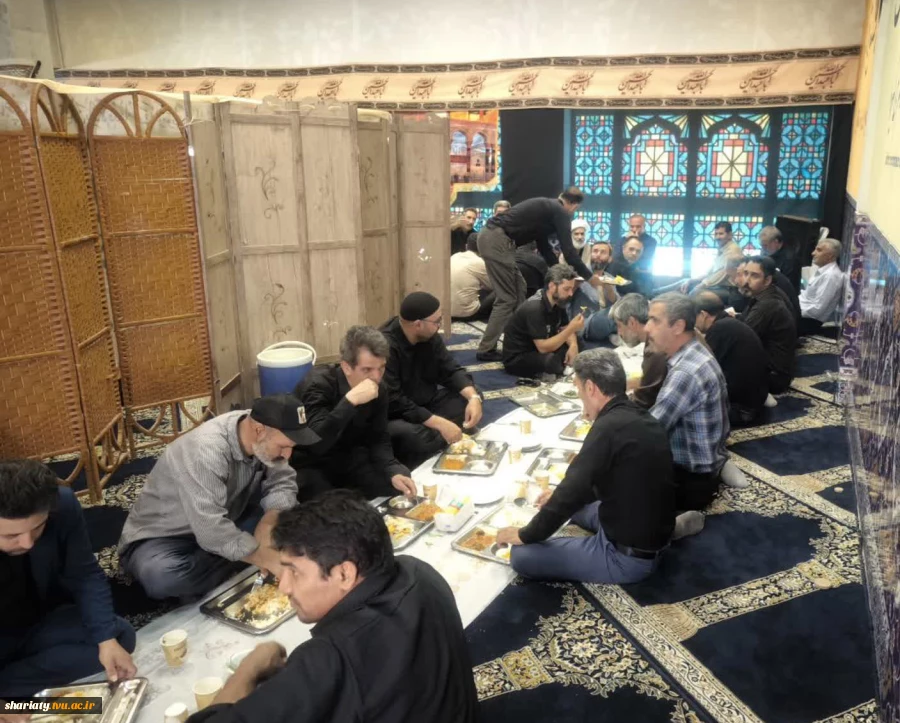 برگزاری مراسم عزاداری و سوگواری حضرت اباعبدالله الحسین (ع) و یاران با وفای ایشان در دانشکده دکتر شریعتی 7