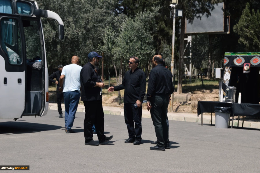 آغاز میزبانی دانشکده شریعتی از کاروان زیارتی دانشگاه ملی مهارت استان فارس جهت حضور در مراسم  وداع با رهبر شهید 6