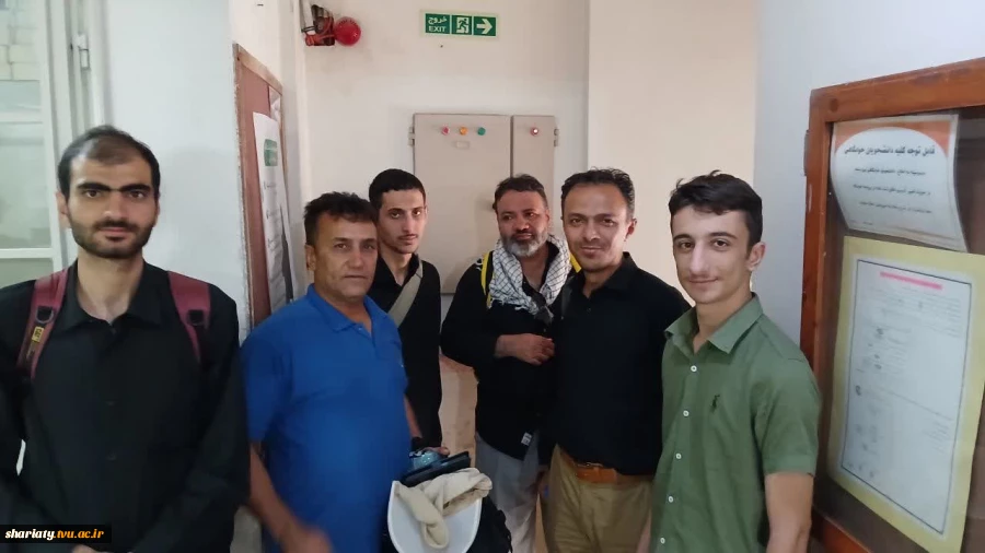 آغاز میزبانی دانشکده شریعتی از کاروان زیارتی دانشگاه ملی مهارت استان فارس جهت حضور در مراسم  وداع با رهبر شهید 13