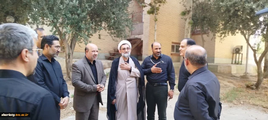 بازدید مسئولان دانشگاه از محل پذیرایی و اسکان میهمانان آیین وداع با رهبر شهید امت 3